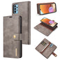 DG.MING Crazy Horse Texture Flip Detachable Magnetic Leather Case with Holder & Card Slots & Wallet, For Samsung Galaxy A32 4G