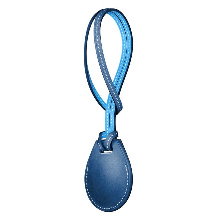 Shockproof Anti-scratch Leather Protective Case Cover with Hang Loop For AirTag, Bag Decoration Accessories, Keychain