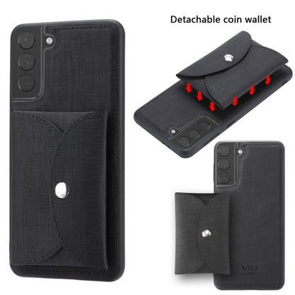 ViLi T Series TPU + PU Woven Fabric Magnetic Protective Case with Wallet, For Samsung Galaxy S21 5G, For Samsung Galaxy A72 5G, For Samsung Galaxy A52 5G