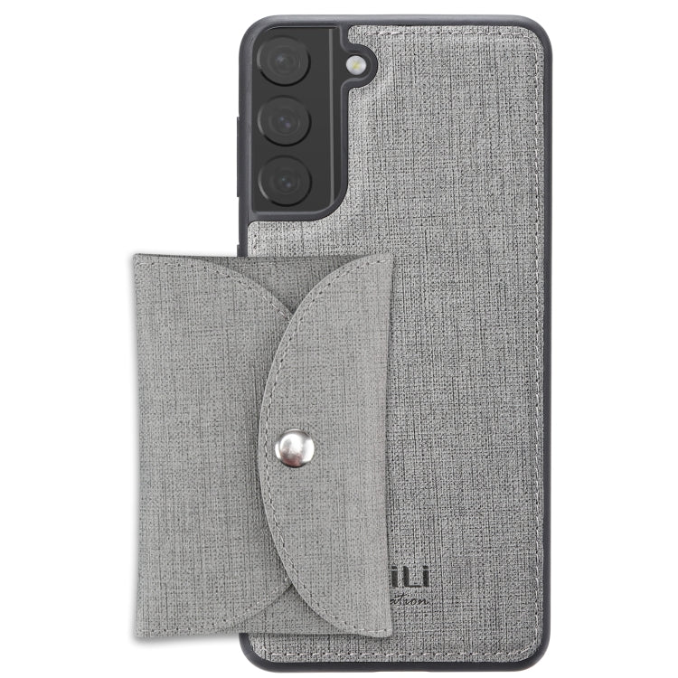 ViLi T Series TPU + PU Woven Fabric Magnetic Protective Case with Wallet