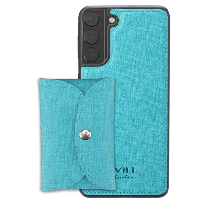 ViLi T Series TPU + PU Woven Fabric Magnetic Protective Case with Wallet