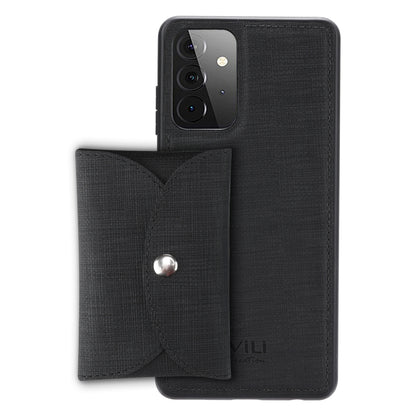 ViLi T Series TPU + PU Woven Fabric Magnetic Protective Case with Wallet