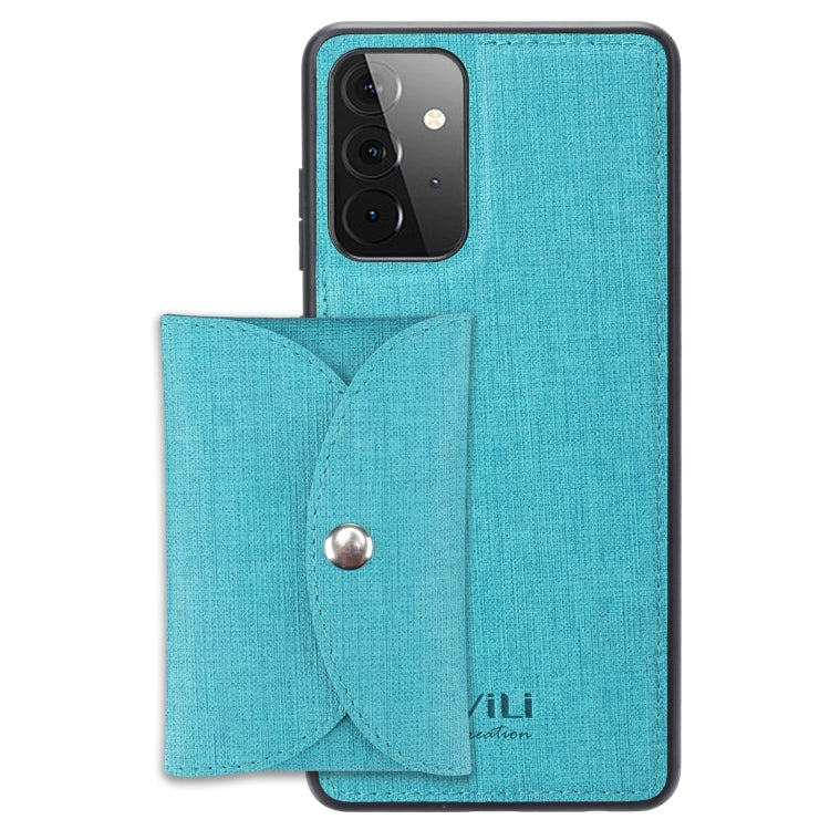 ViLi T Series TPU + PU Woven Fabric Magnetic Protective Case with Wallet