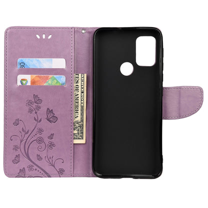 Butterfly Flower Pattern Horizontal Flip Leather Case with Holder & Card Slots & Wallet, Series 1