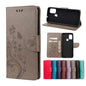 Butterfly Flower Pattern Horizontal Flip Leather Case with Holder & Card Slots & Wallet, Series 1