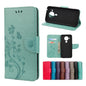 Butterfly Flower Pattern Horizontal Flip Leather Case with Holder & Card Slots & Wallet, Series 1