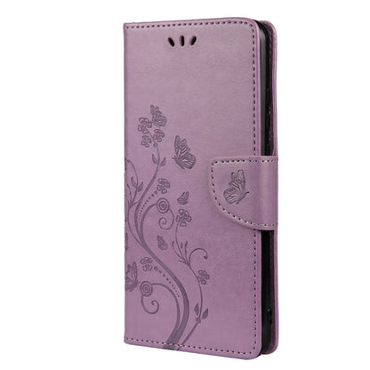 Butterfly Flower Pattern Horizontal Flip Leather Case with Holder & Card Slots & Wallet, Series 2