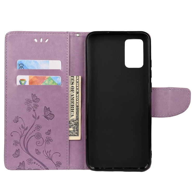 Butterfly Flower Pattern Horizontal Flip Leather Case with Holder & Card Slots & Wallet, Series 2