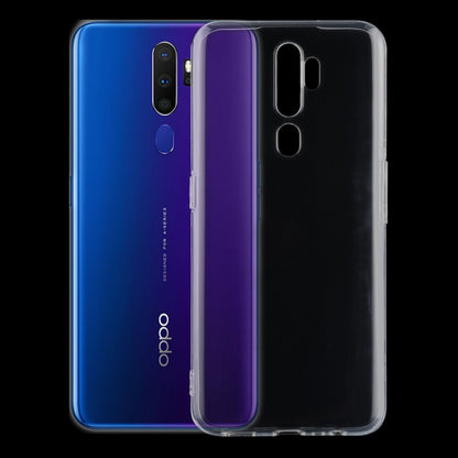 0.75mm Ultra Thin Transparent TPU Case, For OPPO A9 (2020), For OPPO Reno 2