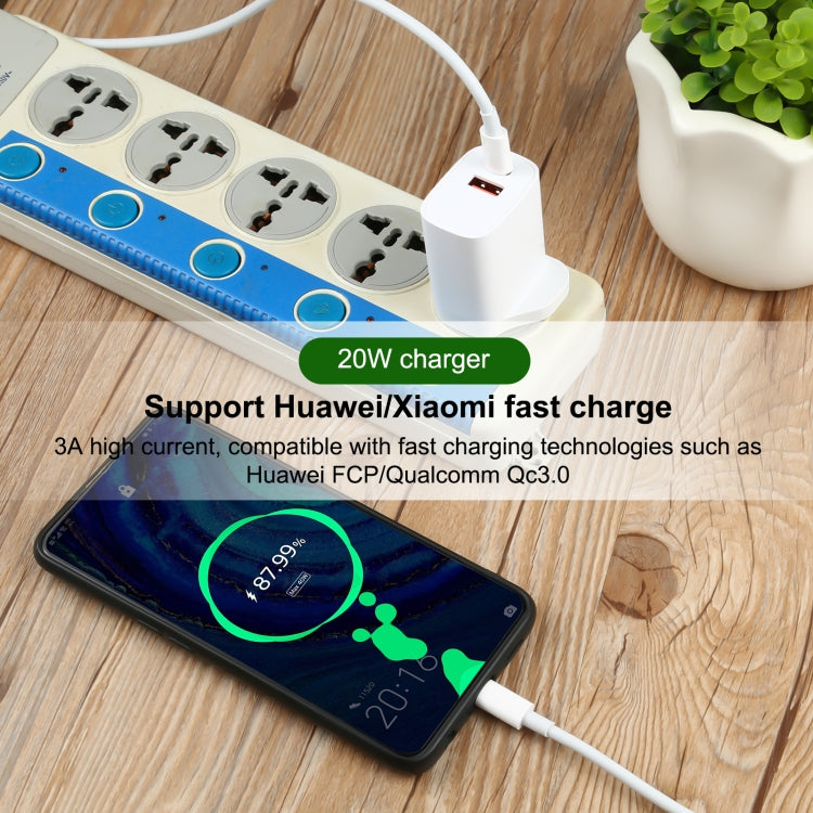 20W USB-C / Type-C + USB Ports Charger with 100W Type-C to Type-C Fast Charging Cable, 1m Type-C to Type-C, UK Plug, 1m Type-C to Type-C, US Plug, 1m Type-C to Type-C, EU Plug, 2m Type-C to Type-C, UK Plug, 2m Type-C to Type-C, US Plug�����������������...
