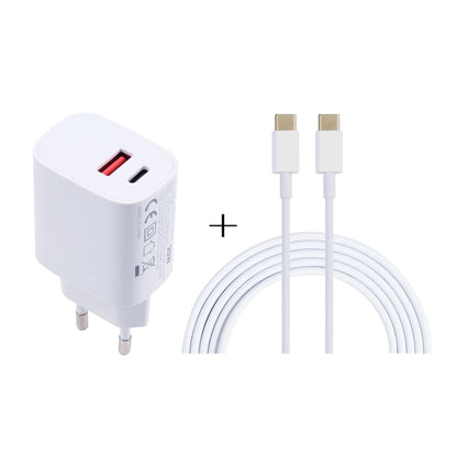 20W USB-C / Type-C + USB Ports Charger with 100W Type-C to Type-C Fast Charging Cable, 1m Type-C to Type-C, UK Plug, 1m Type-C to Type-C, US Plug, 1m Type-C to Type-C, EU Plug, 2m Type-C to Type-C, UK Plug, 2m Type-C to Type-C, US Plug�����������������...