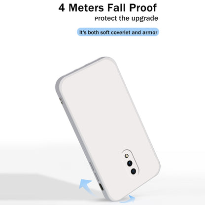 Solid Color Imitation Liquid Silicone Straight Edge Dropproof Full Coverage Protective Case, For OnePlus 7, For OnePlus 7 Pro