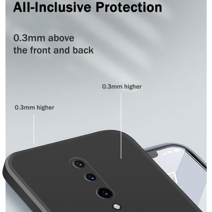 Solid Color Imitation Liquid Silicone Straight Edge Dropproof Full Coverage Protective Case, Series 3