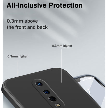 Solid Color Imitation Liquid Silicone Straight Edge Dropproof Full Coverage Protective Case, Series 1