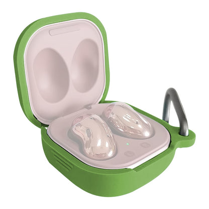 For Samsung Galaxy Buds Live / Pro Bluetooth Earphone Silicone Protective Case with Hook