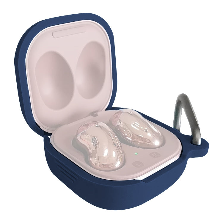 For Samsung Galaxy Buds Live / Pro Bluetooth Earphone Silicone Protective Case with Hook