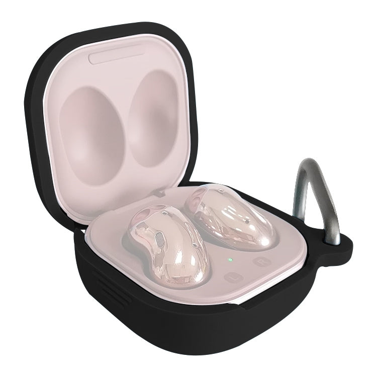 For Samsung Galaxy Buds Live / Pro Bluetooth Earphone Silicone Protective Case with Hook