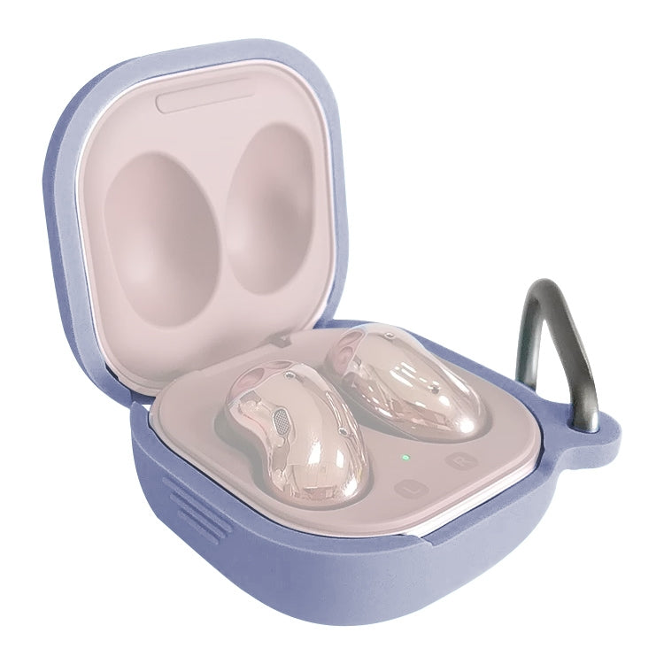 For Samsung Galaxy Buds Live / Pro Bluetooth Earphone Silicone Protective Case with Hook