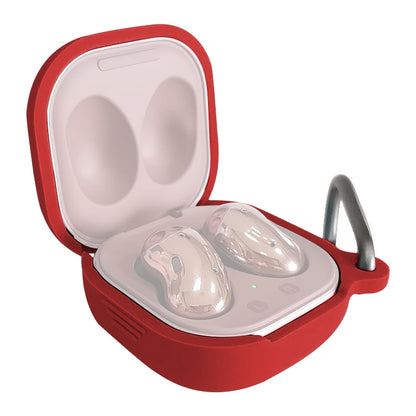 For Samsung Galaxy Buds Live / Pro Bluetooth Earphone Silicone Protective Case with Hook