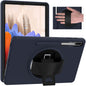 360 Degree Rotation PC + TPU Protective Case with Holder & Hand-strap & Pen Slot