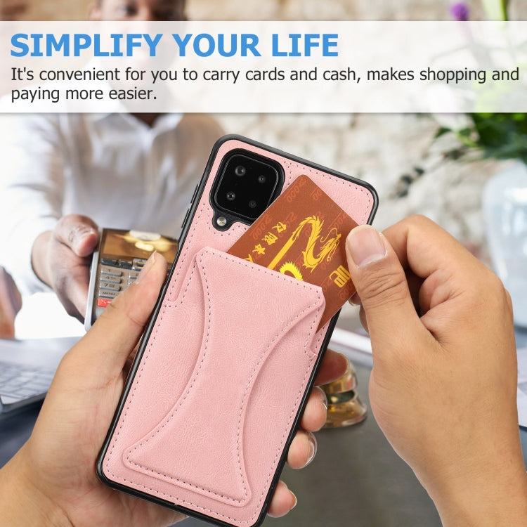 Ultra-thin Shockproof Protective Case with Holder, For Samsung Galaxy A12, For Samsung Galaxy A72 5G / 4G, For Samsung Galaxy S21 Ultra 5G