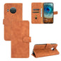 Solid Color Skin Feel Magnetic Buckle Horizontal Flip Calf Texture PU Leather Case with Holder & Card Slots & Wallet, For Fujitsu Be4 Plus F-41B, For Nokia X10, For Sony Xperia 5 III