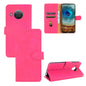 Solid Color Skin Feel Magnetic Buckle Horizontal Flip Calf Texture PU Leather Case with Holder & Card Slots & Wallet, For Fujitsu Be4 Plus F-41B, For Nokia X10, For Sony Xperia 5 III