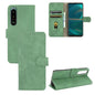 Solid Color Skin Feel Magnetic Buckle Horizontal Flip Calf Texture PU Leather Case with Holder & Card Slots & Wallet, For Fujitsu Be4 Plus F-41B, For Nokia X10, For Sony Xperia 5 III