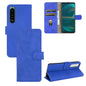 Solid Color Skin Feel Magnetic Buckle Horizontal Flip Calf Texture PU Leather Case with Holder & Card Slots & Wallet, For Fujitsu Be4 Plus F-41B, For Nokia X10, For Sony Xperia 5 III