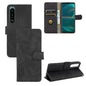 Solid Color Skin Feel Magnetic Buckle Horizontal Flip Calf Texture PU Leather Case with Holder & Card Slots & Wallet, For Fujitsu Be4 Plus F-41B, For Nokia X10, For Sony Xperia 5 III