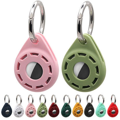 Silica Gel Anti-scratch Shockproof Protective Cover Soft Case with Keychain Ring Loop