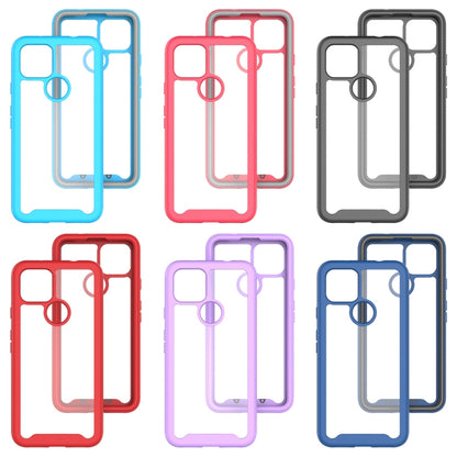 Starry Sky Solid Color Series Shockproof PC + TPU Case, For Google Pixel 5A 5G, For Samsung Galaxy A22 5G