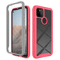 Starry Sky Solid Color Series Shockproof PC + TPU Case, For Google Pixel 5A 5G, For Samsung Galaxy A22 5G