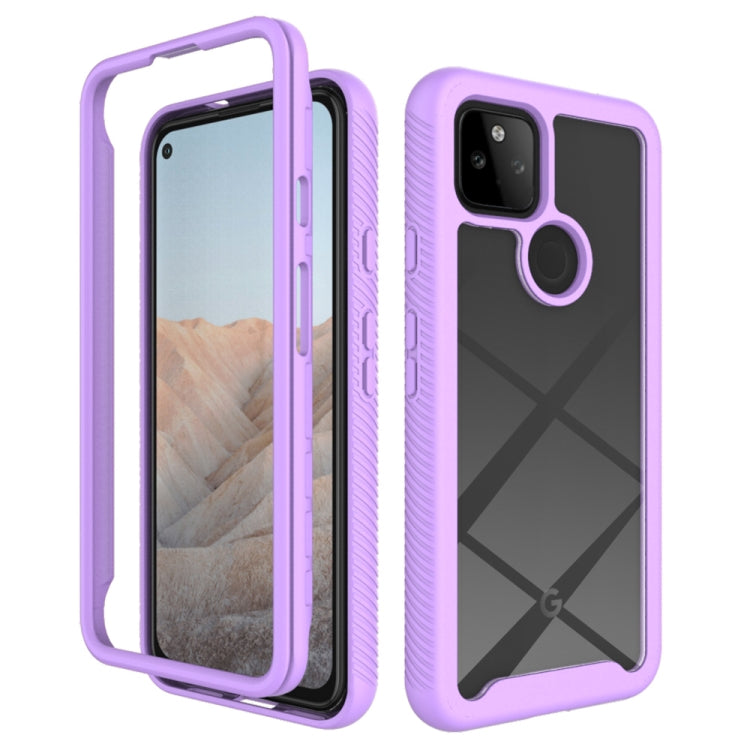 Starry Sky Solid Color Series Shockproof PC + TPU Case, For Google Pixel 5A 5G, For Samsung Galaxy A22 5G