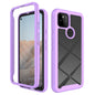 Starry Sky Solid Color Series Shockproof PC + TPU Case, For Google Pixel 5A 5G, For Samsung Galaxy A22 5G