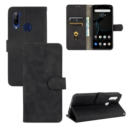Solid Color Skin Feel Magnetic Buckle Horizontal Flip Calf Texture PU Leather Case with Holder & Card Slots & Wallet