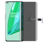 For OnePlus 9 Pro No Fingerprint Unlock 0.3mm 9H Surface Hardness 3D Curved Surface Privacy Glass Film