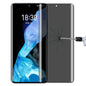 For OnePlus 9 Pro No Fingerprint Unlock 0.3mm 9H Surface Hardness 3D Curved Surface Privacy Glass Film