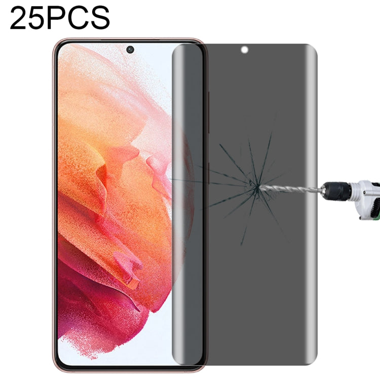 For OnePlus 9 Pro No Fingerprint Unlock 25pcs 0.3mm 9H Surface Hardness 3D Curved Surface Privacy Glass Film, For OnePlus 8 Pro (25 PCS), For Xiaomi Mi 11 (25 PCS), For vivo X50 Pro (25 PCS), For OPPO Reno5 Pro 5G (25 PCS), For OnePlus 9 Pro (25 PCS)  ...
