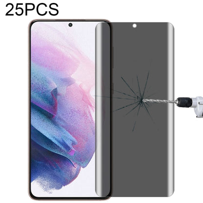 For OnePlus 9 Pro No Fingerprint Unlock 25pcs 0.3mm 9H Surface Hardness 3D Curved Surface Privacy Glass Film, For OnePlus 8 Pro (25 PCS), For Xiaomi Mi 11 (25 PCS), For vivo X50 Pro (25 PCS), For OPPO Reno5 Pro 5G (25 PCS), For OnePlus 9 Pro (25 PCS)  ...
