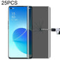 For OnePlus 9 Pro No Fingerprint Unlock 25pcs 0.3mm 9H Surface Hardness 3D Curved Surface Privacy Glass Film, For OnePlus 8 Pro (25 PCS), For Xiaomi Mi 11 (25 PCS), For vivo X50 Pro (25 PCS), For OPPO Reno5 Pro 5G (25 PCS), For OnePlus 9 Pro (25 PCS)  ...