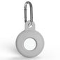 Anti-scratch Silicone Shockproof Protective Cover Case with Carabiner, For AirTag