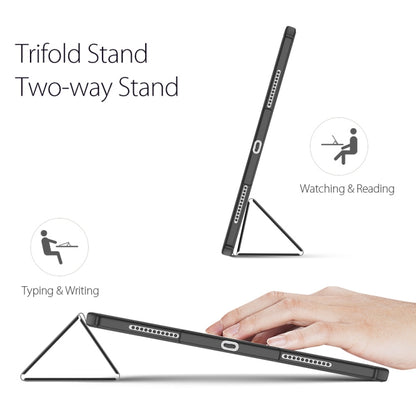 DUX DUCIS TOBY Series Shockproof PU Leather + PC + TPU Horizontal Flip Case with Holder & Pen Slot & Sleep / Wake-up Function