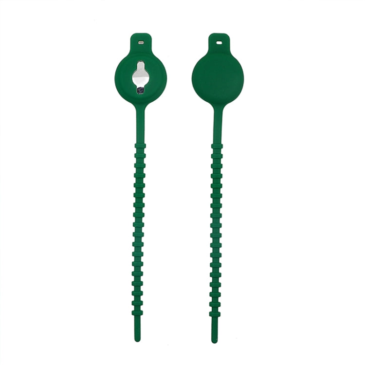 Drawstring Type Luminous Silicone Protective Case for AirTag