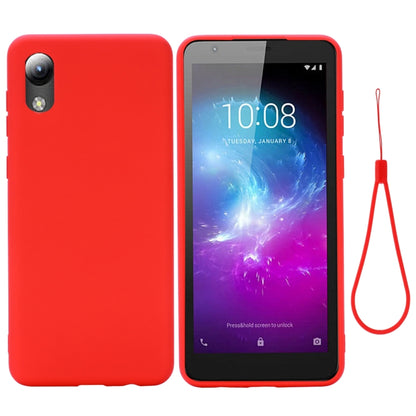 Pure Color Liquid Silicone Shockproof Full Coverage Case
