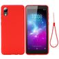 Pure Color Liquid Silicone Shockproof Full Coverage Case