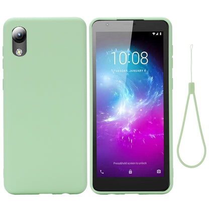 Pure Color Liquid Silicone Shockproof Full Coverage Case
