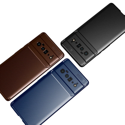 Carbon Fiber Texture Shockproof TPU Case, For Google Pixel 6 Pro, For OPPO Realme C21