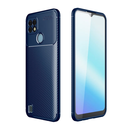 Carbon Fiber Texture Shockproof TPU Case, For Google Pixel 6 Pro, For OPPO Realme C21