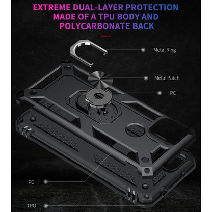 Shockproof TPU + PC Protective Case with 360 Degree Rotating Holder